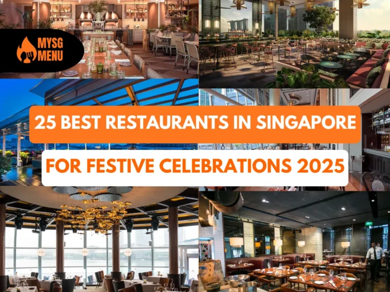 25 Best Restaurants in Singapore for Festive Celebrations 2025 – Luxury, Rooftop & Family Dining