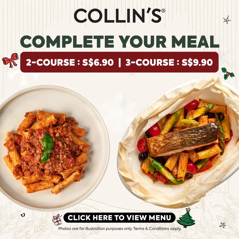 Collins Menu Singapore with Prices