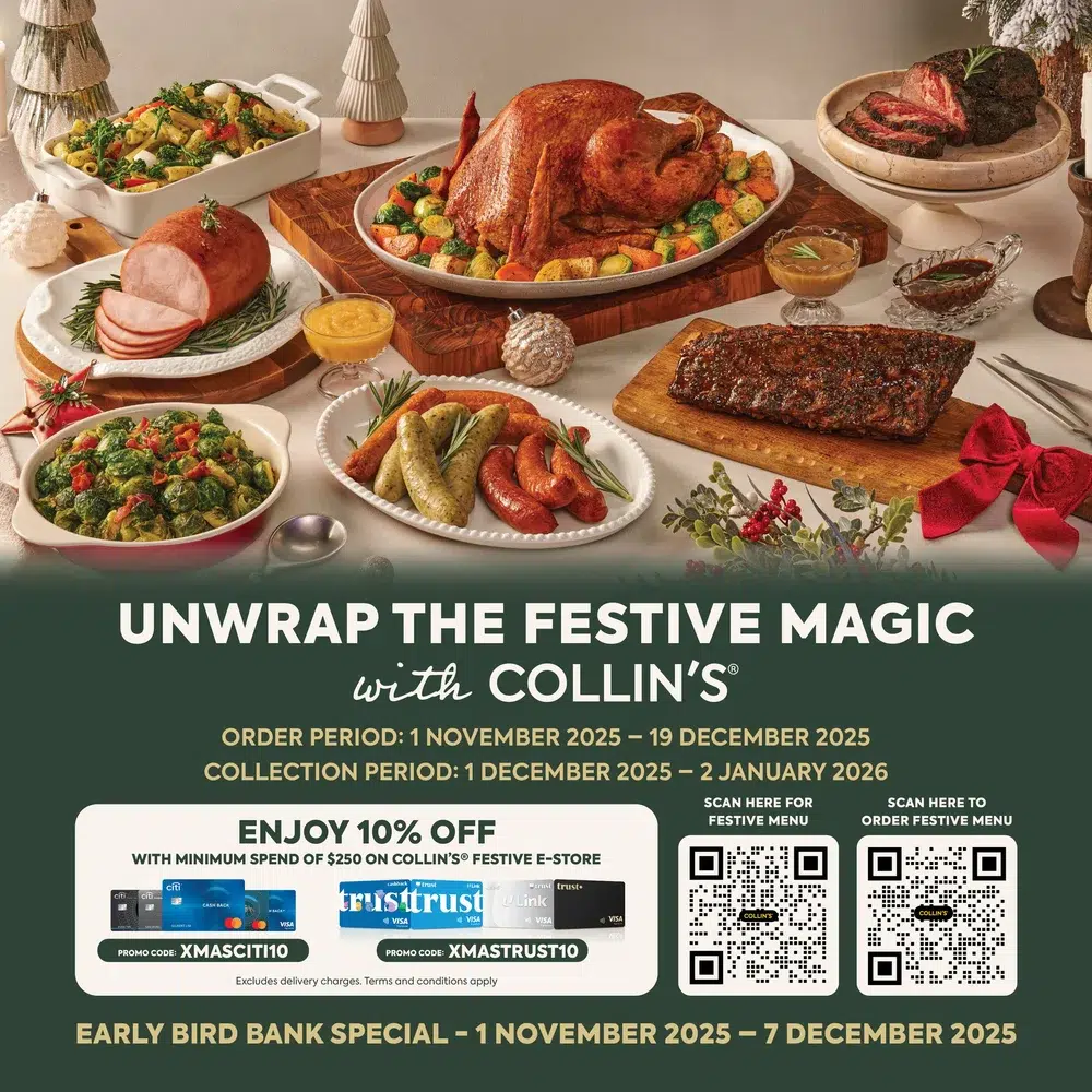 Collins Menu Singapore with Prices