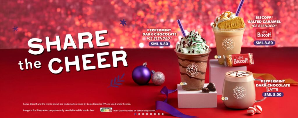 Coffee Bean Menu Singapore with Prices