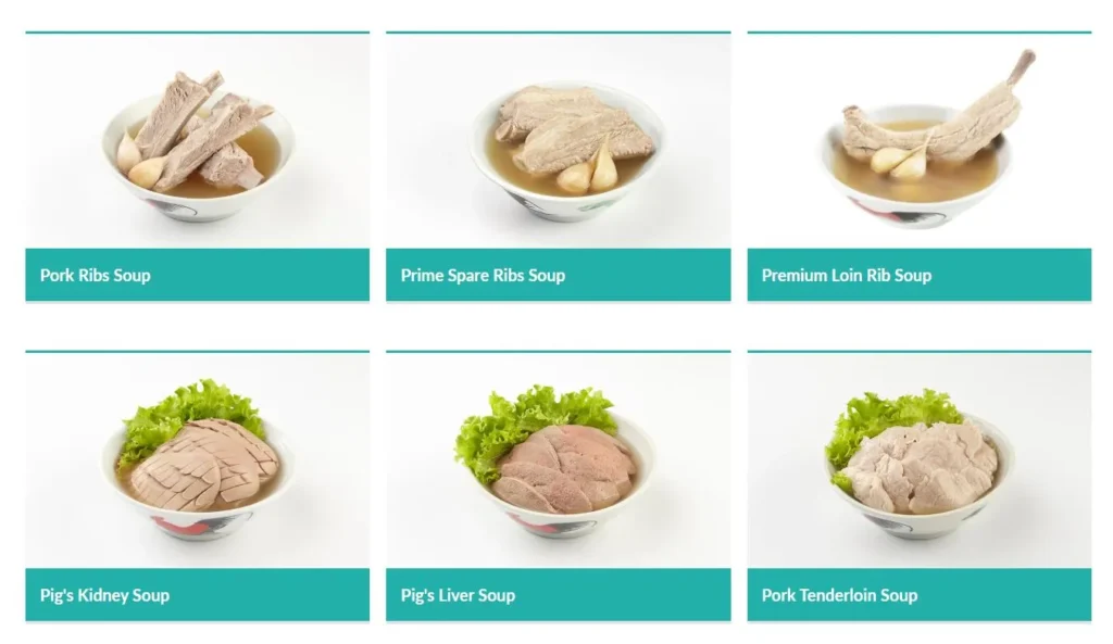Song Fa Bak Kut Teh Singapore Menu with Prices, Best Dishes & Outlet Guide