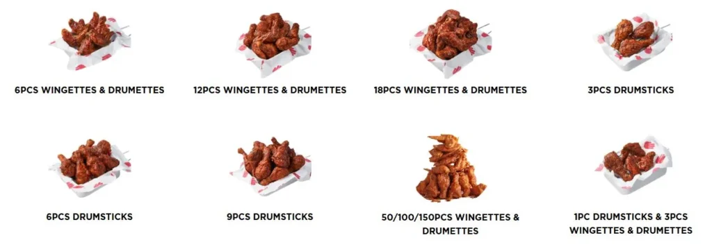 4 Fingers Menu Singapore with Prices 2025