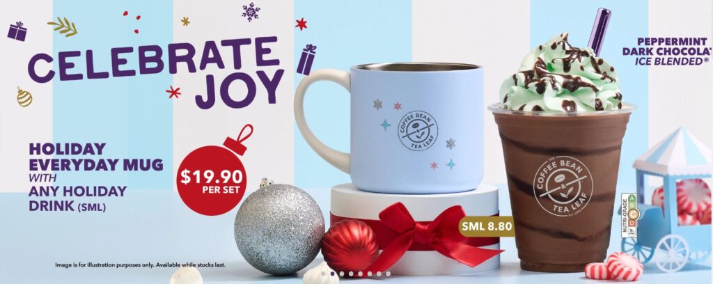 Coffee Bean Menu Singapore with Prices