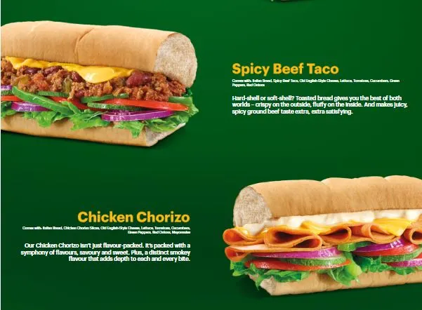 Subway Menu Singapore with Prices 2025 | Best Subs, Deals & Outlets