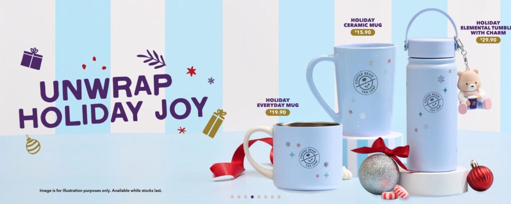 Coffee Bean Menu Singapore with Prices