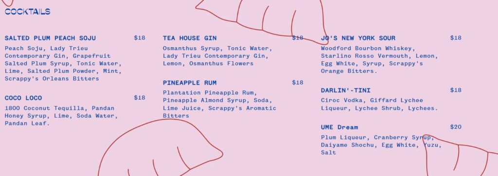 Dumpling Darling Menu Singapore with Prices