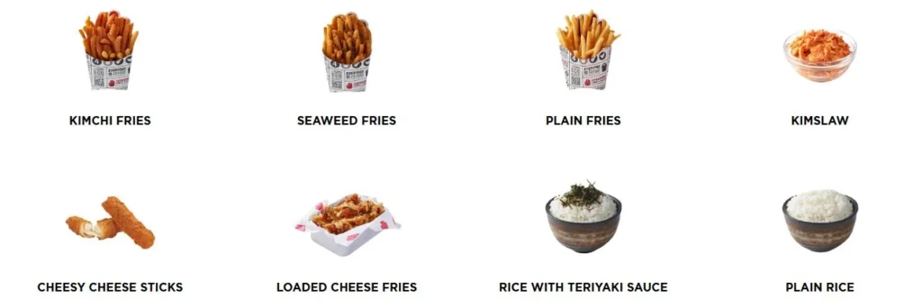 4 Fingers Menu Singapore with Prices 2025