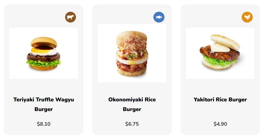 MOS Burger Menu Singapore with Prices — Updated 2025