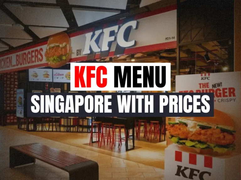 KFC Menu Singapore with Prices