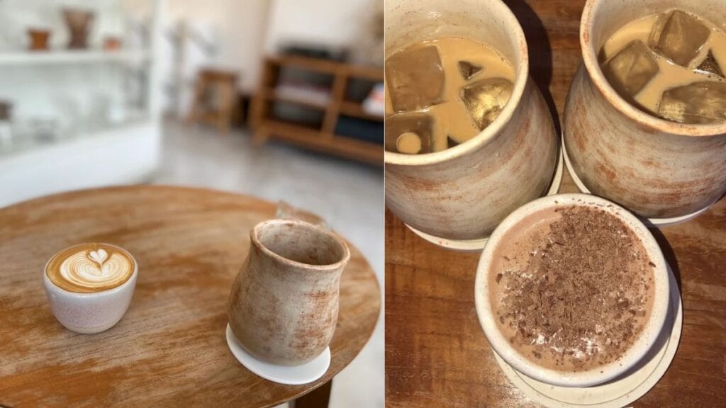 Apartment Coffee Selegie Road Singapore - Minimalist White Interior Hot White Coffee - Best Specialty Coffee Shop