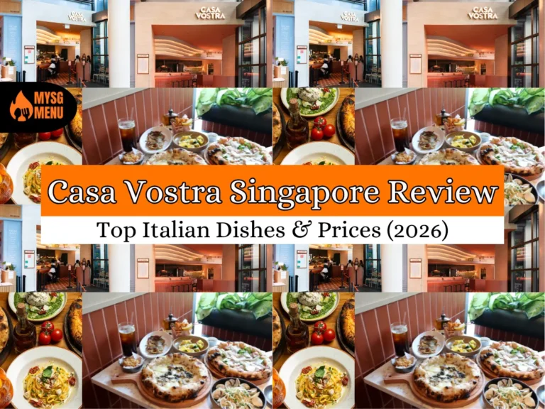 asa Vostra Singapore Review: Top Italian Dishes & Prices (2026)