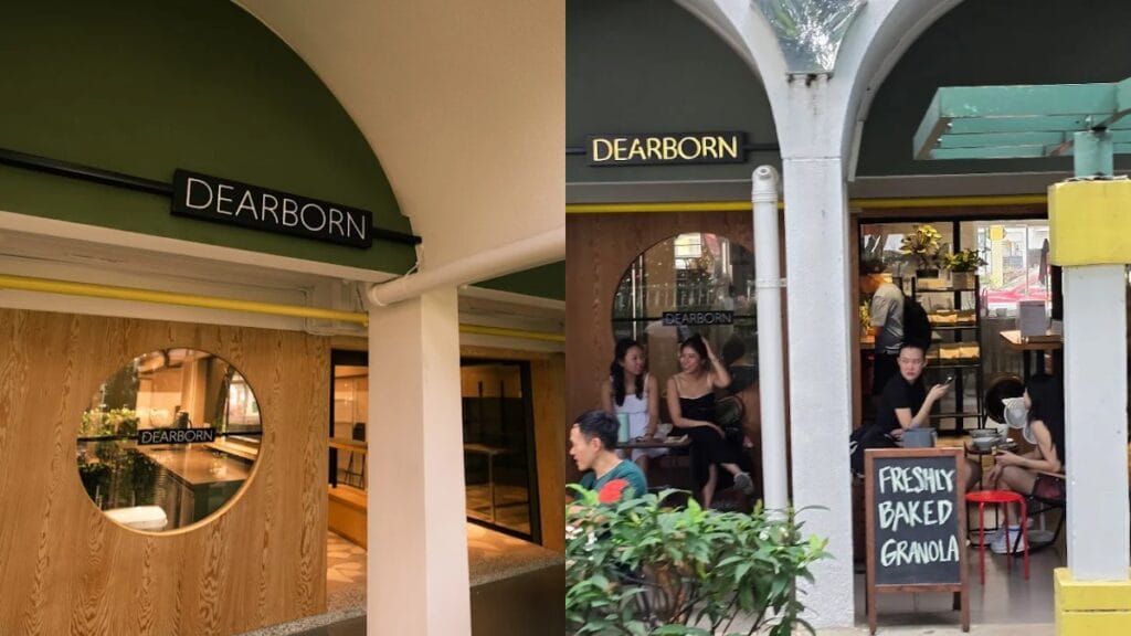 Dearborn New Bahru River Valley Singapore - Michelin-Pedigree Brunch Oat Flat White - Best Coffee and Brunch Cafe