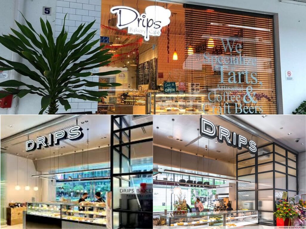 Best Tiong Bahru Cafes for Coffee, Brunch & Desserts (2026 Guide) 9 Assorted seasonal fruit tarts with fresh custard and crispy shortbread crust on display at Drips Bakery Café Tiong Bahru.