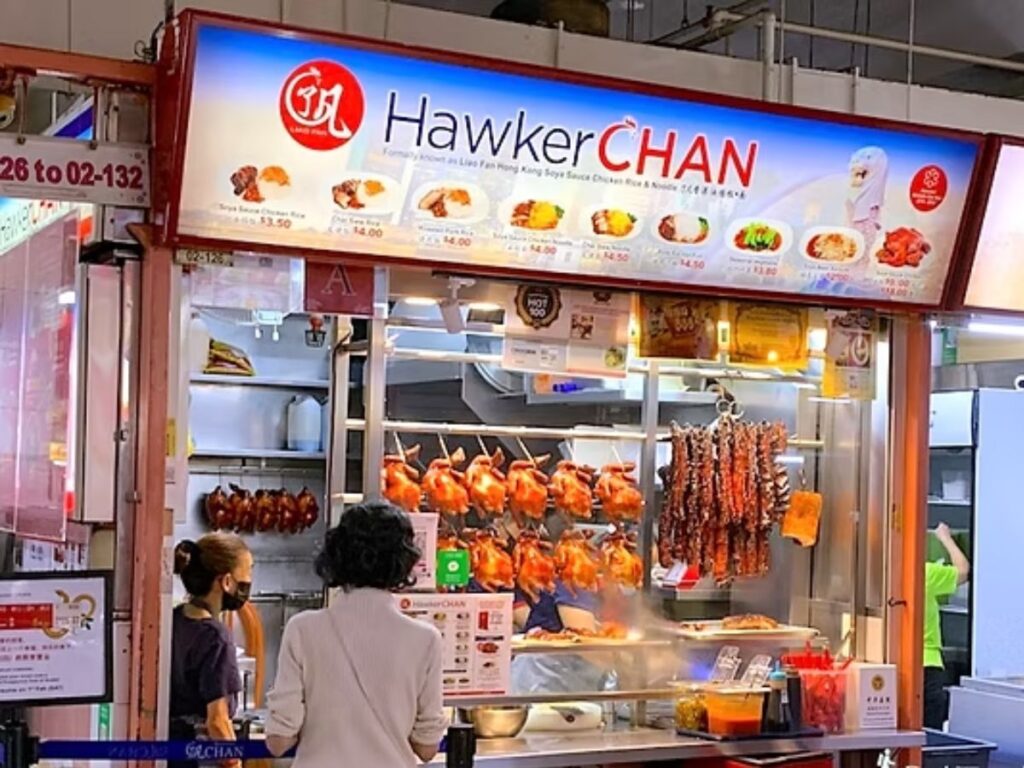 Michelin recognized Soya Sauce Chicken Rice at Liao Fan – cheap lunch in Singapore CBD