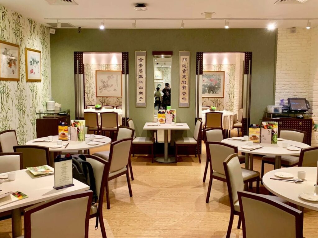 LingZhi Vegetarian CNY reunion dinner in Singapore