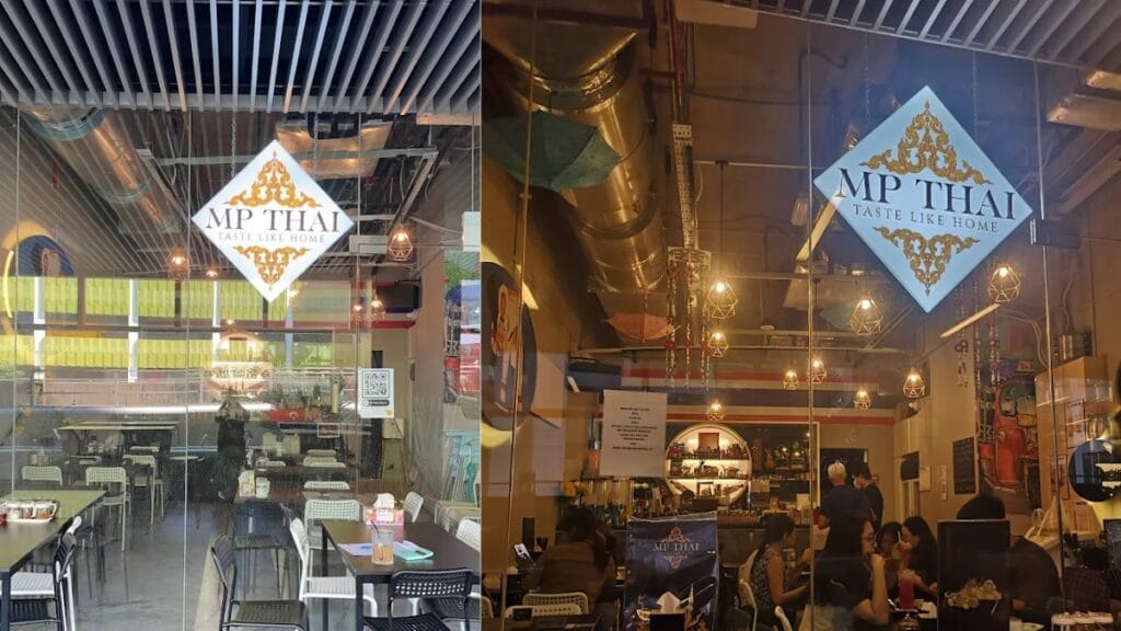 Jurong East Food: 20 Spots Worth The Queue 31 Sinus-clearing tom yum soup hotpot with crispy wanton skins at MP Thai, an authentic Michelin-guided Jurong East food dining room.