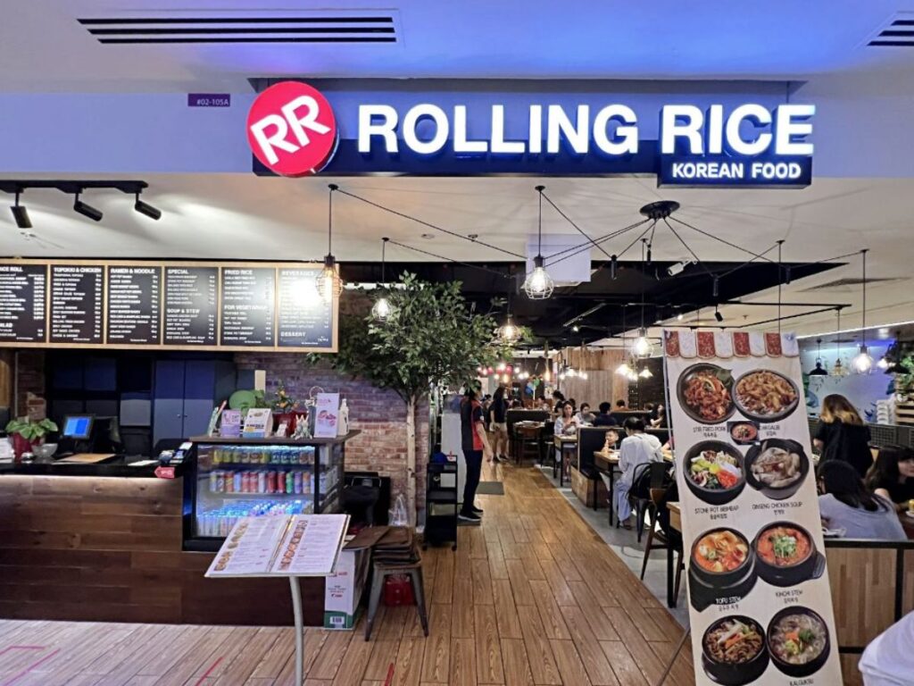 Hearty Korean Kimchi Stew at Rolling Rice Marina Bay – cheap lunch in Singapore CBD