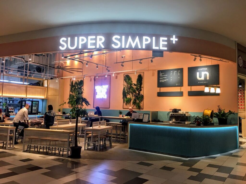 Healthy Custom Salad Bowl at Super Simple International Plaza – cheap lunch in Singapore CBD