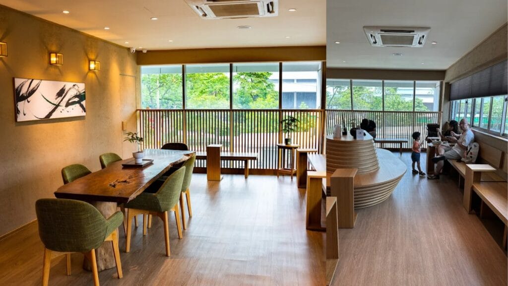 Suzuki Specialty Coffee Boon Lay Singapore - Kyoto Style Wooden Teahouse Signature Yugen White - West Singapore Cafe