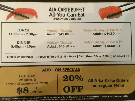 Himawari Japanese Restaurant Singapore: Menu, Buffet, Prices & Booking Guide