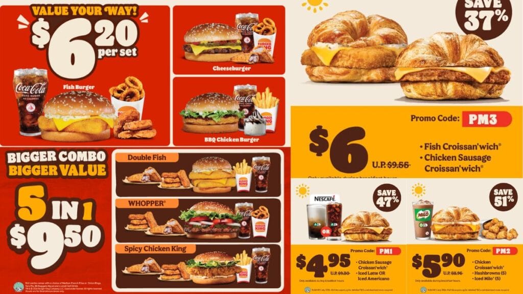 Burger King Singapore Promotions, Deals & Memberships