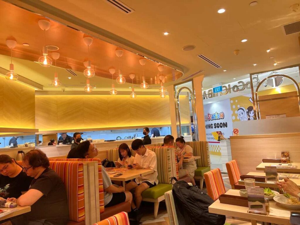 CoCo ICHIBANYA Japanese curry rice menu and seating Plaza Singapura Food