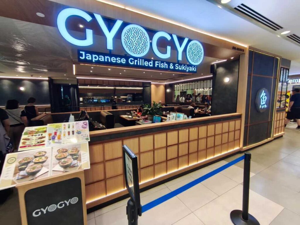 GyoGyo pan fried dumplings Japanese street style Plaza Singapura Food