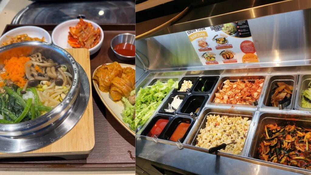 Tender charcoal-grilled LA Galbi ribs at Seorae, a top spot for Plaza Singapura food.