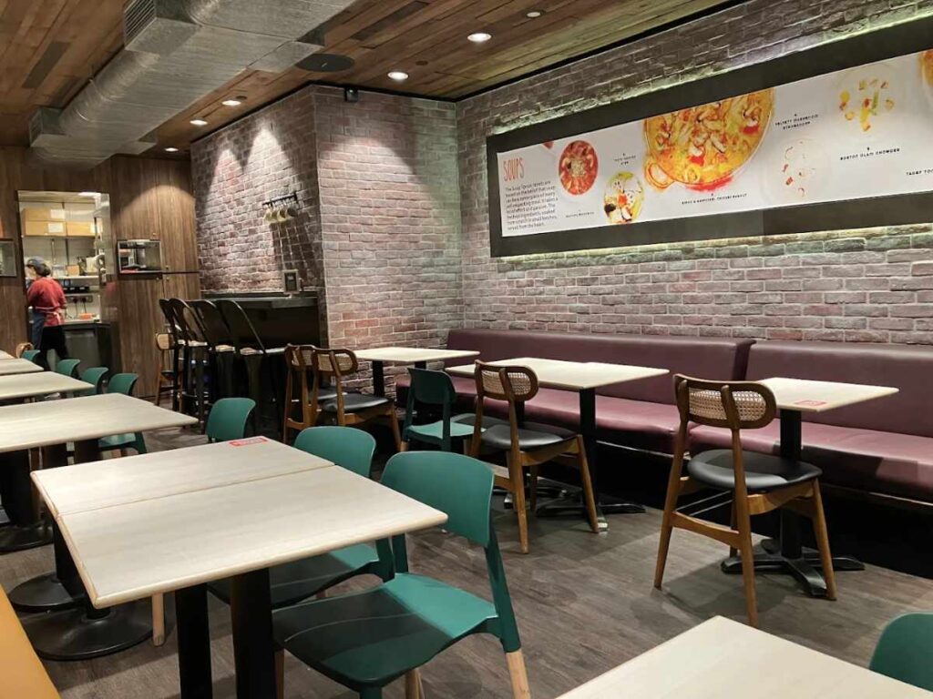 The Soup Spoon healthy soup bowls and cozy dining Plaza Singapura Food