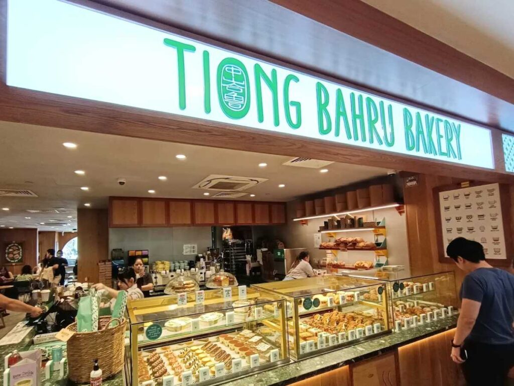 Tiong Bahru Bakery croissants pastries bakery seating Plaza Singapura Food
