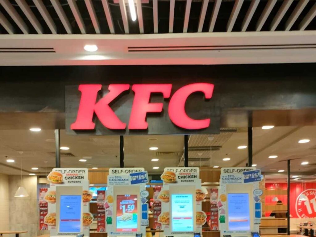 KFC crispy fried chicken combo meal Plaza Singapura Food