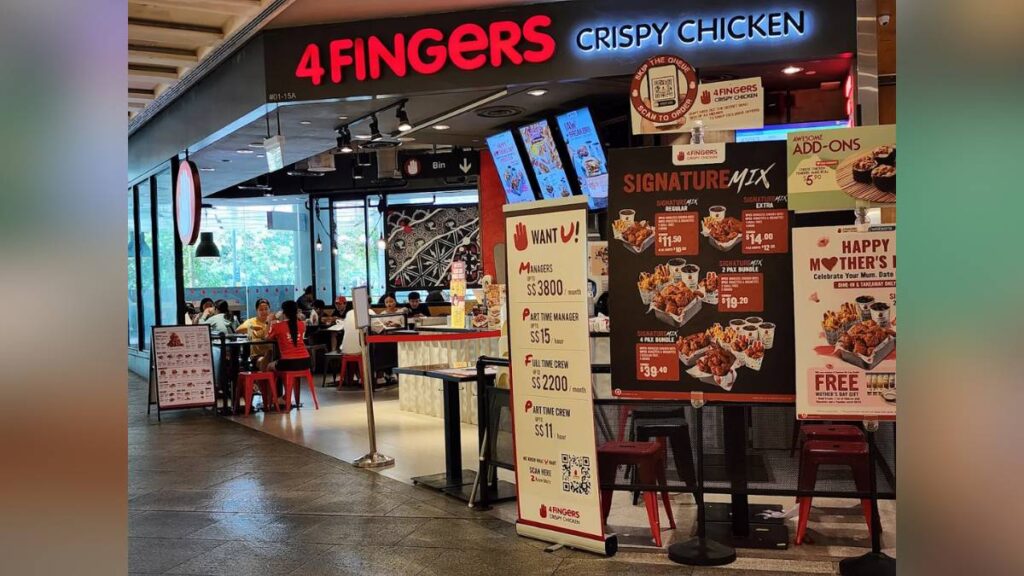 4Fingers Crispy Chicken halal Korean fried chicken in JEM Jurong East – Jurong East Halal Food Guide
