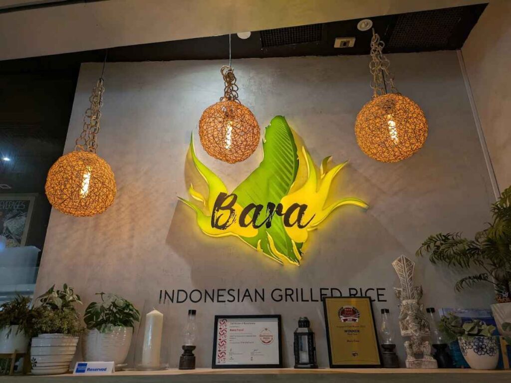 Bara Food halal fusion dishes plated modern style – Tanjong Pagar Food Guide