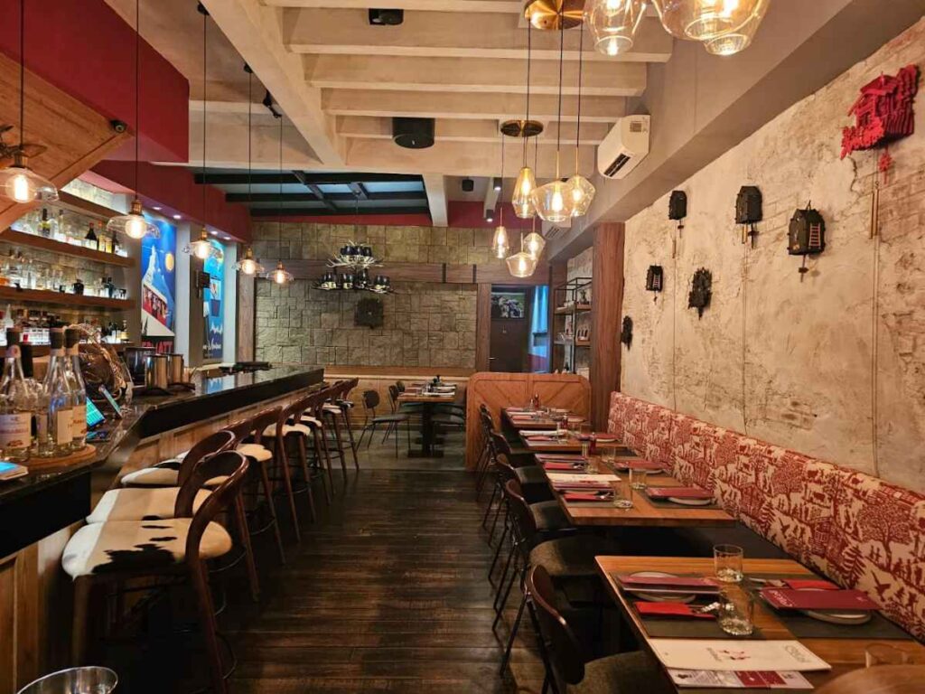 Coucou Swiss cheese fondue and cozy dining interior – Tanjong Pagar Food Guide