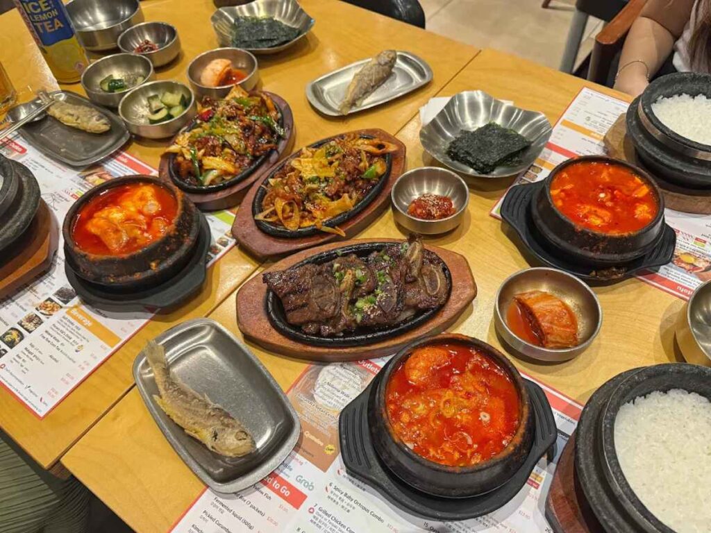 SBCD Korean Tofu House soft tofu stew with rice and sides – Tanjong Pagar Food Guide