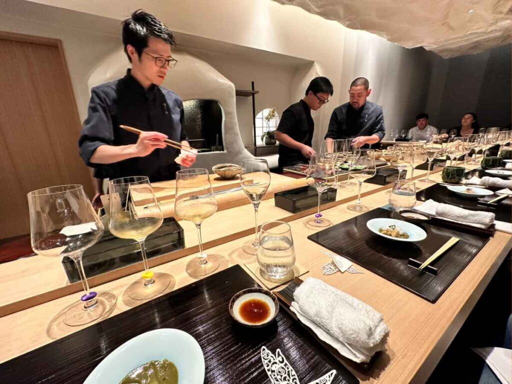 Hashida Singapore Abura Kappo omakase sushi counter fine dining – Tanjong Pagar Food Guide
