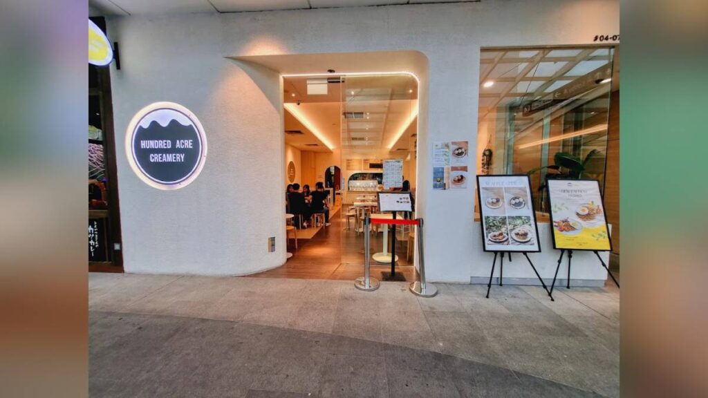 Hundred Acre Creamery halal dessert cafe in Westgate Jurong East – Jurong East Halal Food Guide
