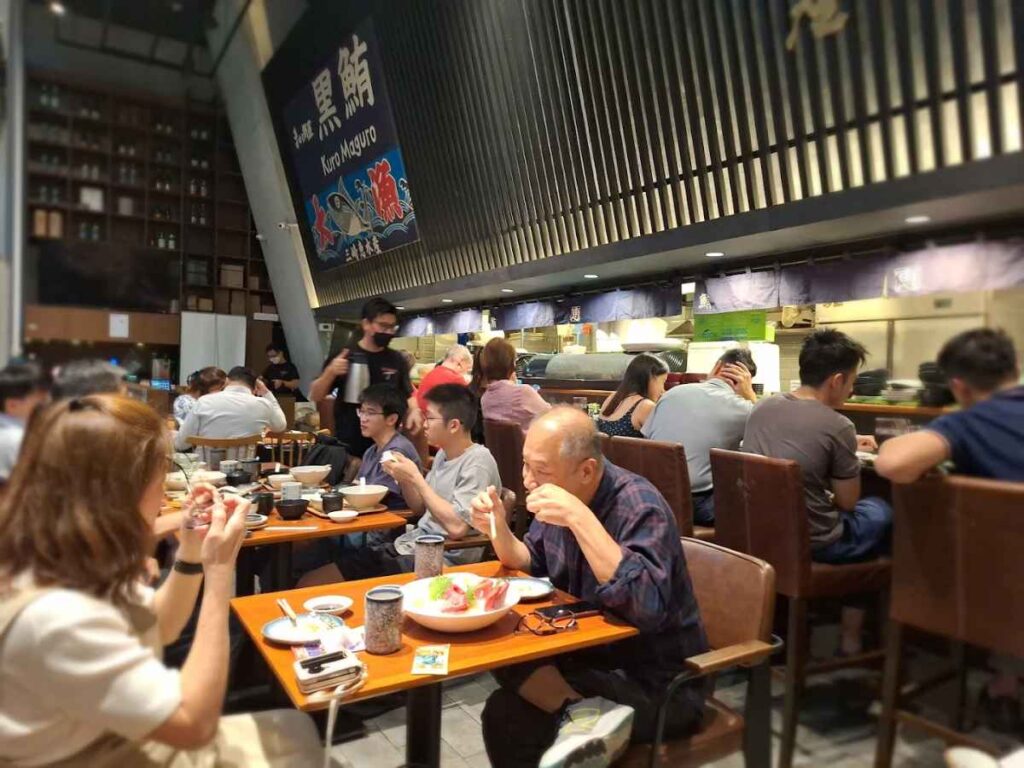 Kuro Maguro fresh tuna sashimi platter premium cuts – Tanjong Pagar Food Guide