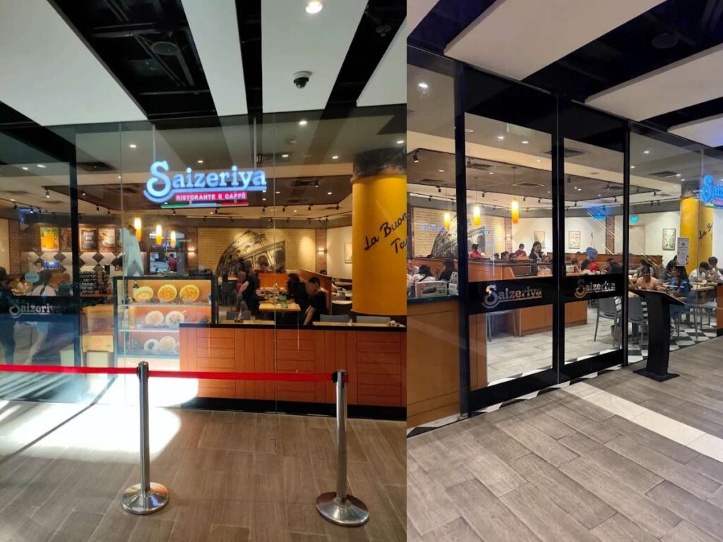 Woods Square Food Guide (2026): 20+ Best Restaurants & Halal Eats 9 Italian pasta and pizza dishes at Saizeriya in Woods Square.