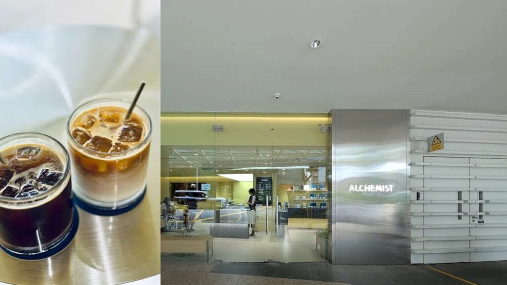 Alchemist: Sleek, industrial-style specialty coffee bar at Alchemist roastery - Plaza Singapura Cafe