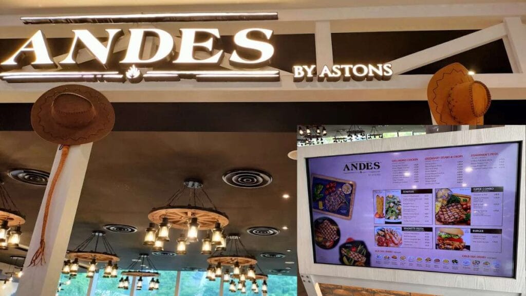 Andes by Astons halal Western grilled chicken and steak at Changi City Point Singapore Changi City Point Food Guide