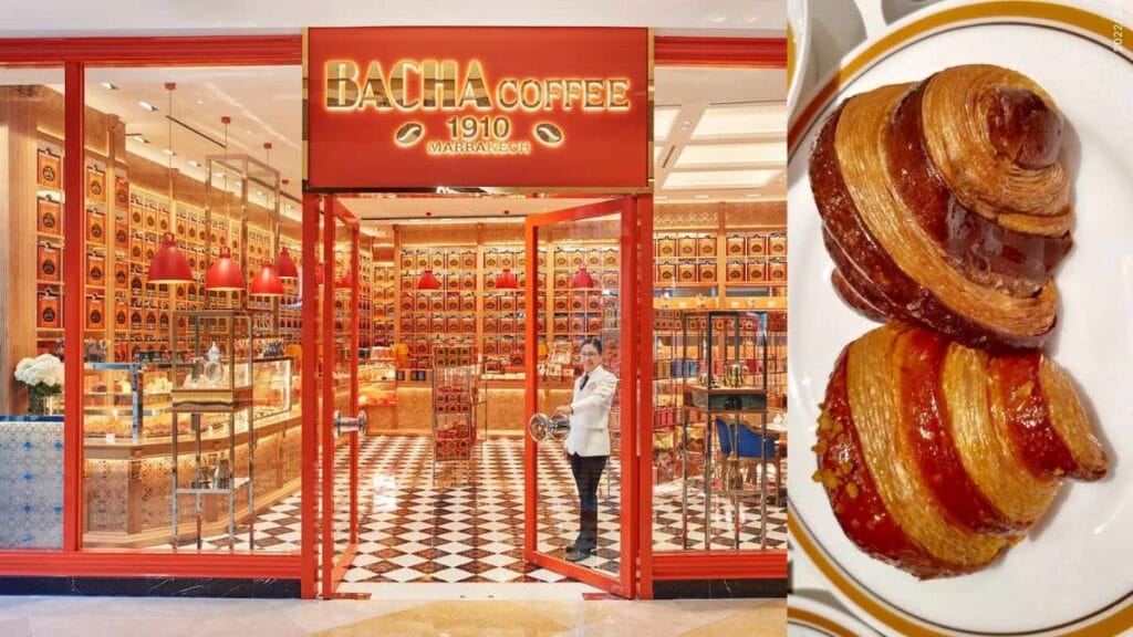 Bacha Coffee ION Orchard singapore breakfast set croissant arabica coffee Singapore breakfast orchard