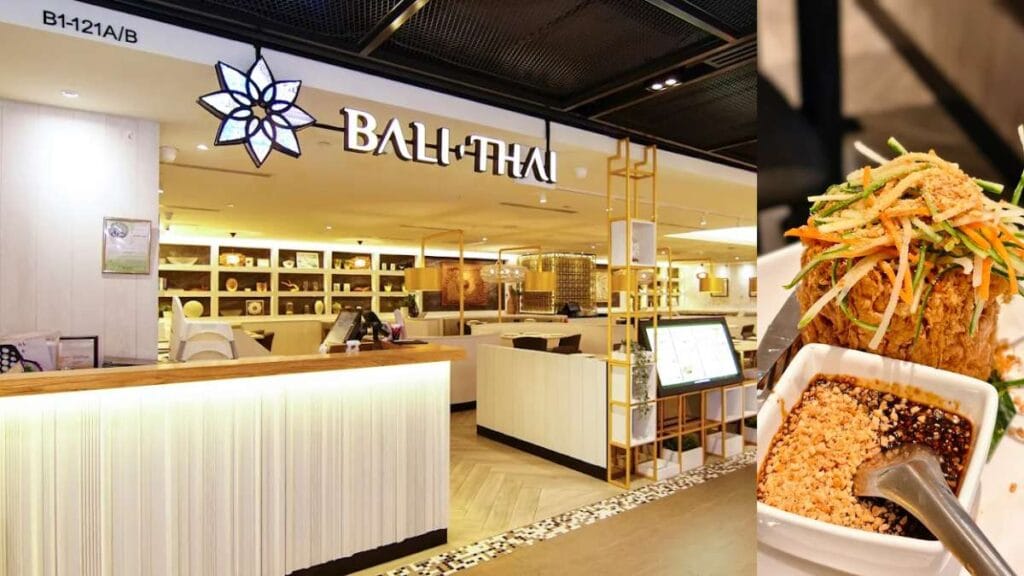 Suntec City Food Guide (2026): 25 Best Places to Eat, Halal, Cheap & Hidden Gems 10 Bali Thai: MUIS-certified Thai cashew nut chicken stir-fry Suntec City Food