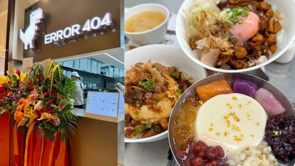 Error 404: Futuristic fake waffle pastry and creative desserts at Capitol Singapore - Best Dessert in Singapore   