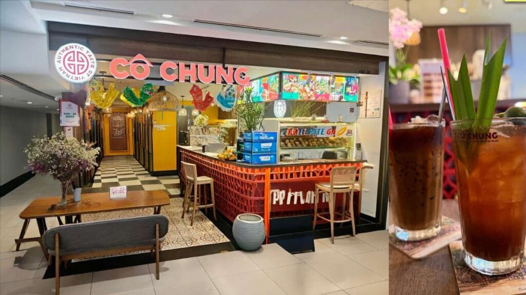 Co Chung Vietnamese Authentic Food: Vibrant decor and homestyle Vietnamese street food at Co Chung - Plaza Singapura Cafe