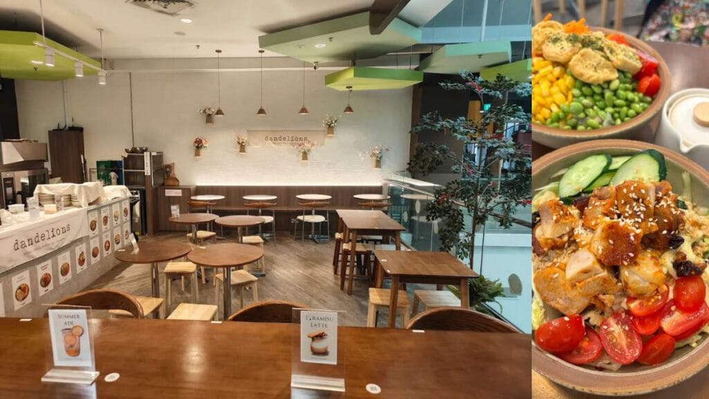 Dandelions cafe desserts and pastries at Changi City Point Singapore Changi City Point Food Guide