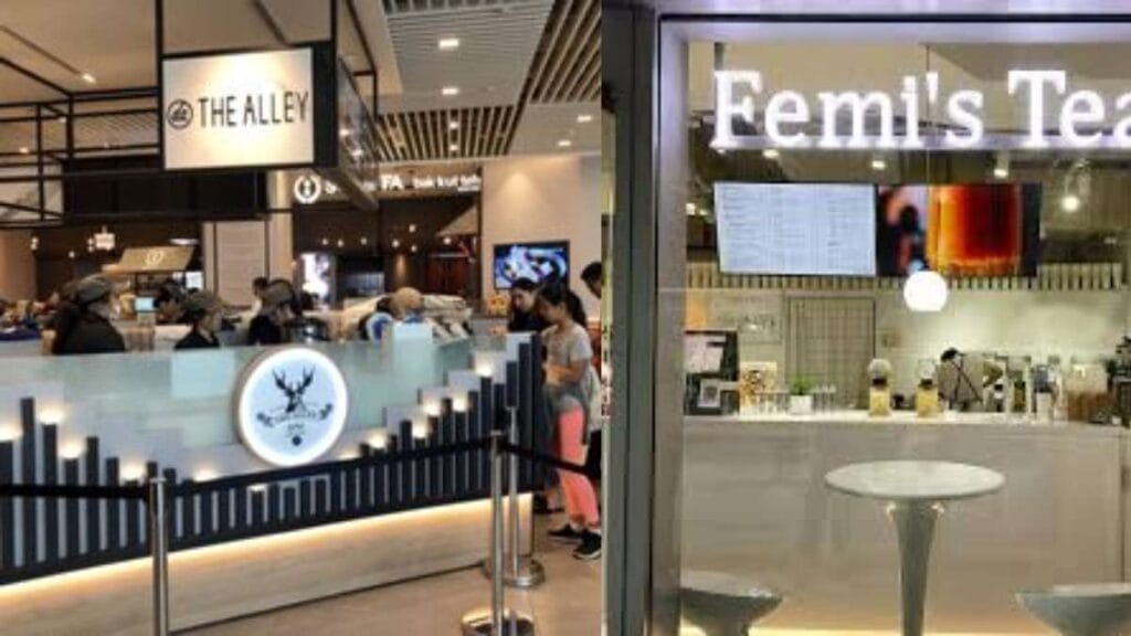 Femi’s Tea cafe drinks and snacks near Changi City Point Singapore Changi City Point Food Guide