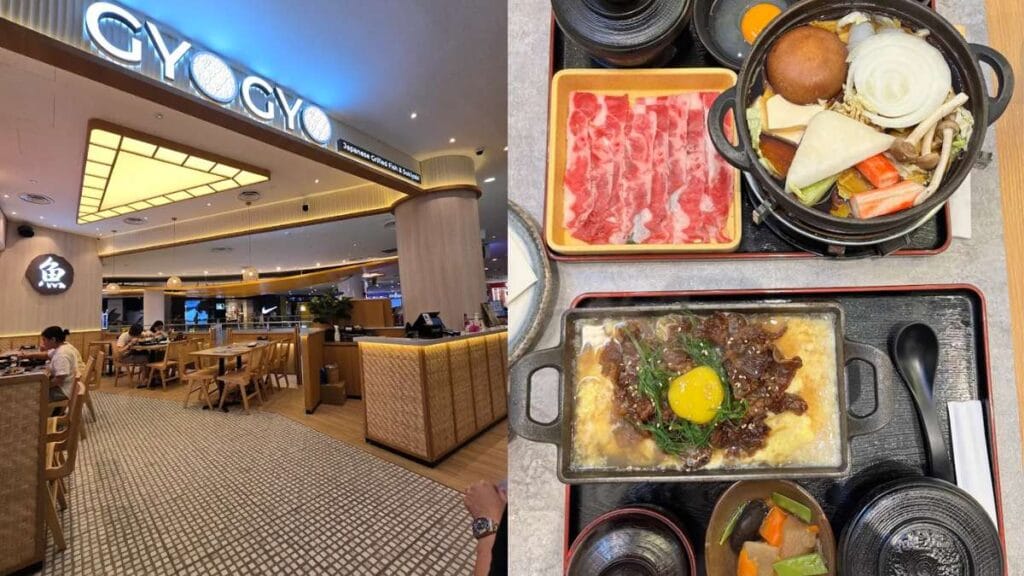 Gyo Gyo: Traditional Japanese grilled fish Teishoku sets served with rice and miso soup at Gyo Gyo.