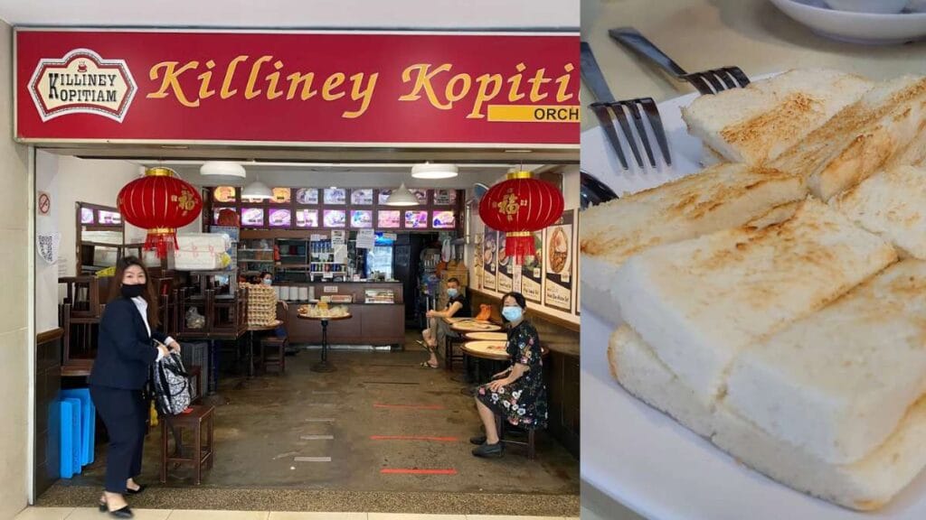 Killiney Kopitiam Lucky Plaza kaya toast soft boiled eggs kopi Singapore breakfast orchard

