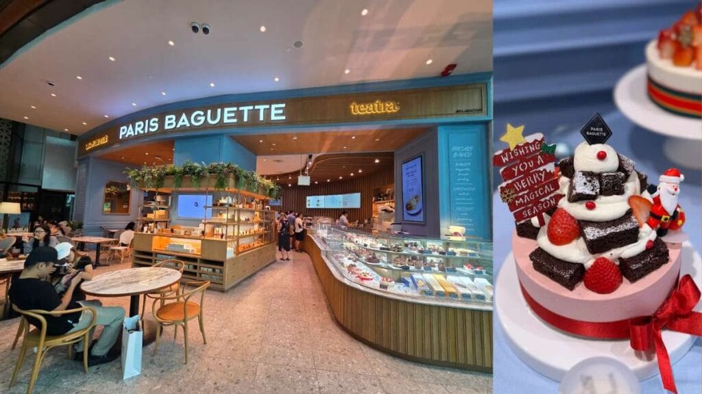 Paris Baguette: Luxury Korean bakery treats and yogurt cream cakes at the newly MUIS certified cafe as of Feb 2026  - raffles city food